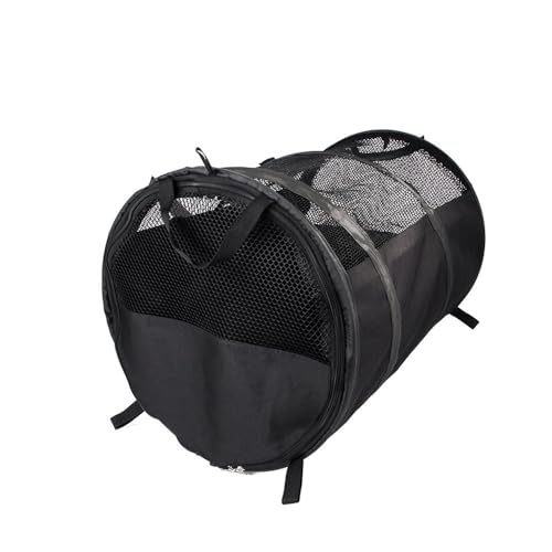 Hundedecke Pet Carrier Dog Tote Bag Faltbare Zelt Autotasche Rücksitzkissen Autositzbezüge (Color : Black, Size : 1) von BUUNHI