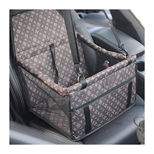 Hundedecke Pet Carrier Hundeautositzbezug Rückenhängemattenschutz Transportsitztasche Autositzbezüge (Color : C-Retro Brown) von BUUNHI