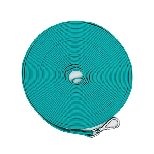 Hundeleine Hundeleine 5m 10m 15m Lange Leine für Hunde Super Lange Hundeleine 1,5m 3m Hundeleine Verstellbare Führleine (Color : Green, Size : 1.3cmX5m) von BUUNHI