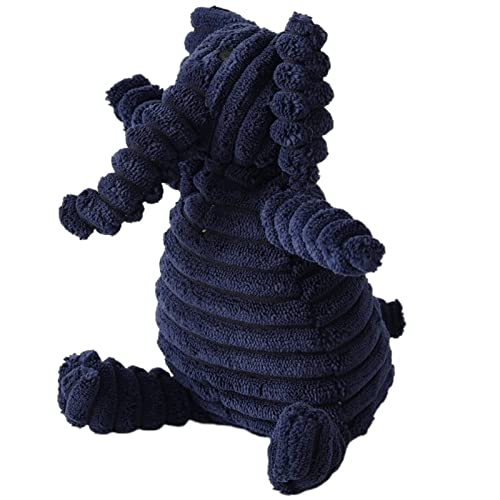 Kauspielzeug für Hunde Verschleißfestes quietschendes süßes Bären-Fuchs-Spielzeug für Hunde, Welpen, Teddy, interaktives Spielzeug Haustierspielzeug (Color : Black) von BUUNHI