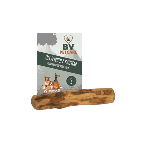 BV Petcare Olivenholz Hundespielzeug, Kauholz für Hunde, S - L (L) von BV Petcare