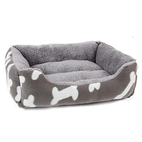 BWCKMTSC Haustierbetten Haustier-Hundebett, warme Hundeunterlage, superweiche Welpen- und Katzen-Warmunterlage, Winter-Hunde- und Katzen-Haustierbedarf (1, XL) von BWCKMTSC