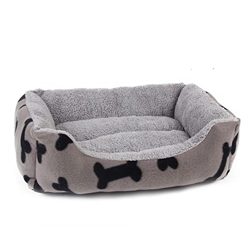 BWCKMTSC Haustierbetten Haustier-Hundebett, warme Hundeunterlage, superweiche Welpen- und Katzen-Warmunterlage, Winter-Hunde- und Katzen-Haustierbedarf (2, XL) von BWCKMTSC