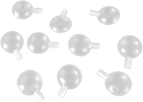 BWESOO 10Pcs Transparent Toy Squeakers, Dog Toy Squeakers, Plastic Dog Toy Replacement Noise Maker for Parents Automatic Ball Launchers Dogs von BWESOO