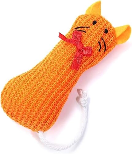 BWESOO Orange Cats Interactive Playing Toys for Pets Funny Plush Mouse Rat Doll Catnip Interactive Bite Chewing for Pet Cat Kitten Orange Cats Pet Supplies von BWESOO