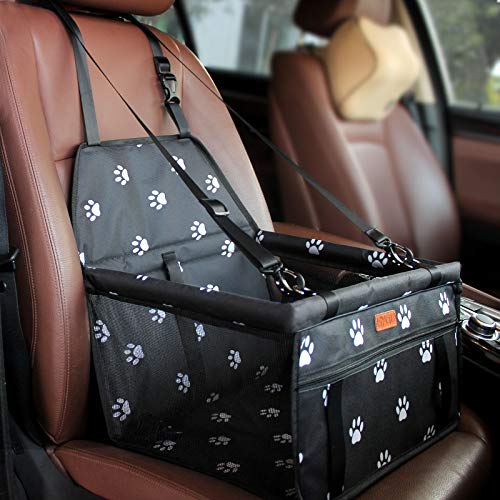 BYGD Hunde Autositz, Neu hochwertiger atmungsaktiver Faltbarer Hundesitz, Hundesitz-Reisetasche für die Vorder- und Rücksitze des Autos, Robust （40×30×25cm von BYGD