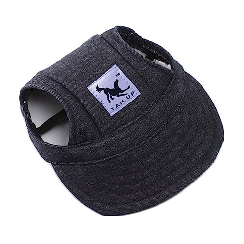 Hunde Mütze Cap, Baseballmütze Hund Kleine Haustier Verstellbarer Hundecap mit Ohrlöchern Basecap Outdoor Welpen Hundemütze Sommer Hüte Baseballkappe Sport Kappe Haustier Hunde Sonnenhut von BYNYXI