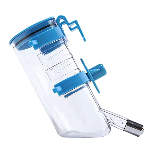 No-Drip Haustier-Wasserspender, Haustier-Wasserflasche zum Aufhängen, für Hamster, automatischer Wasserspender, kein Auslaufen, Käfig-Flaschennapf, Futterspender für Kaninchen, Katzen, Hunde und andere Tiere von BYYLECL