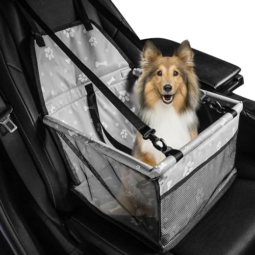 Hund for Auto-Rücksitz, atmungsaktiver Auto-Sitzerhöhung for Hunde, bequeme Haustier-Autotransporter for kleine Hunde und Haustier-Sitzerhöhung fürs Auto, Hunde-Auto-Sitzerhöhung und Hunde-Autositz in von BZVCRTYKL