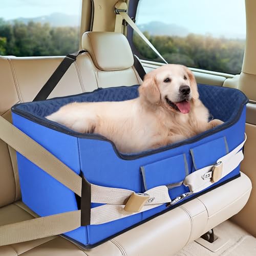 Babenest Hunde Autositz (Blue, L) von Babenest