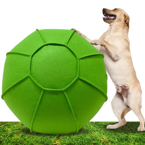 Herding Ball für Hunde, 63,5 cm Pferdeball | Jolly Ball für Pferde, große Hundebälle | Ball für Hunde, Australische Schäferhunde, Pferdespielzeug für Pferdestall, Pferdebälle zum Spielen, Hörball von BabieDtOyG