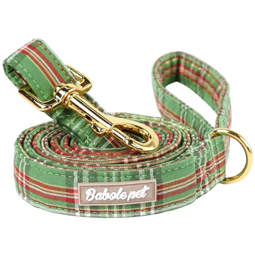 Babole Pet Weihnachtliche Hundeleine, langlebig, handgefertigt, orange/schwarz, Spinne mit weichem Griff, manuelle Herbst-Hundeleinen, passende Hundehalsbänder für kleine, mittelgroße und große Hunde, von Babole Pet