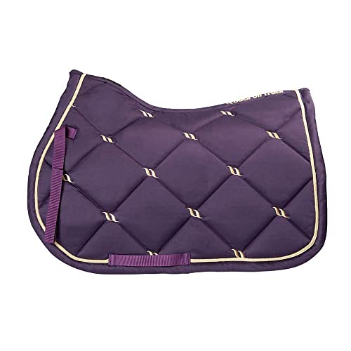 Back on Track® Welltex Nights Collection Saddle Pad VS/Jump Purple Lila (Cob/VB) von Back on Track