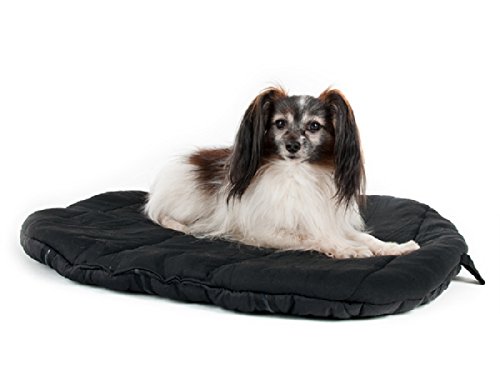 Back on Track Hundebett oval 55 x 60 cm schwarz von DOG Copenhagen