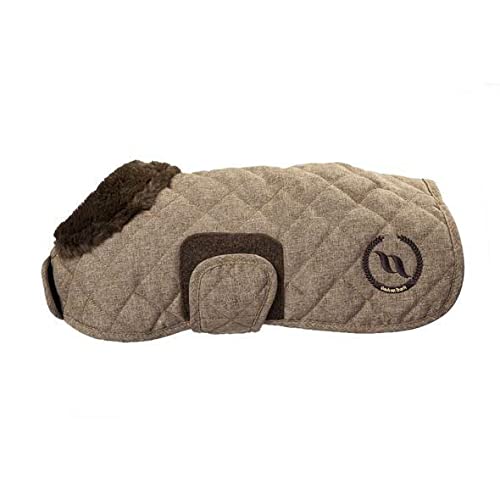 Back on Track Welltex® Haze Collection Dog Rug Hundemantel grau oder braun (25 cm, braun Melange) von Back on Track