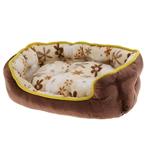 Backbayia Bett Kennel Schlafplatz Hundekissen Ahornblatt Sofa für Tiere von Backbayia