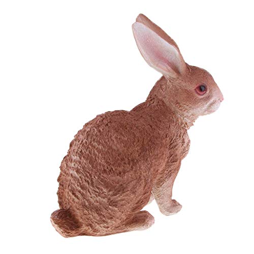 Backbayia Figur Hase Garten Rasen Ornament Tierfigur Simulation Dekoration Haus Geschenk von Backbayia