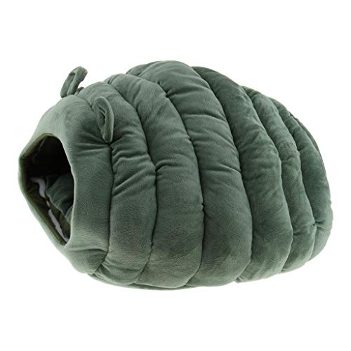 Backbayia Nest aus Fleece, Bett Kennel, Keller, Schlafsack, Käfig, für Hunde, Welpen, Katzen, Kätzchen, Kaninchen von Backbayia