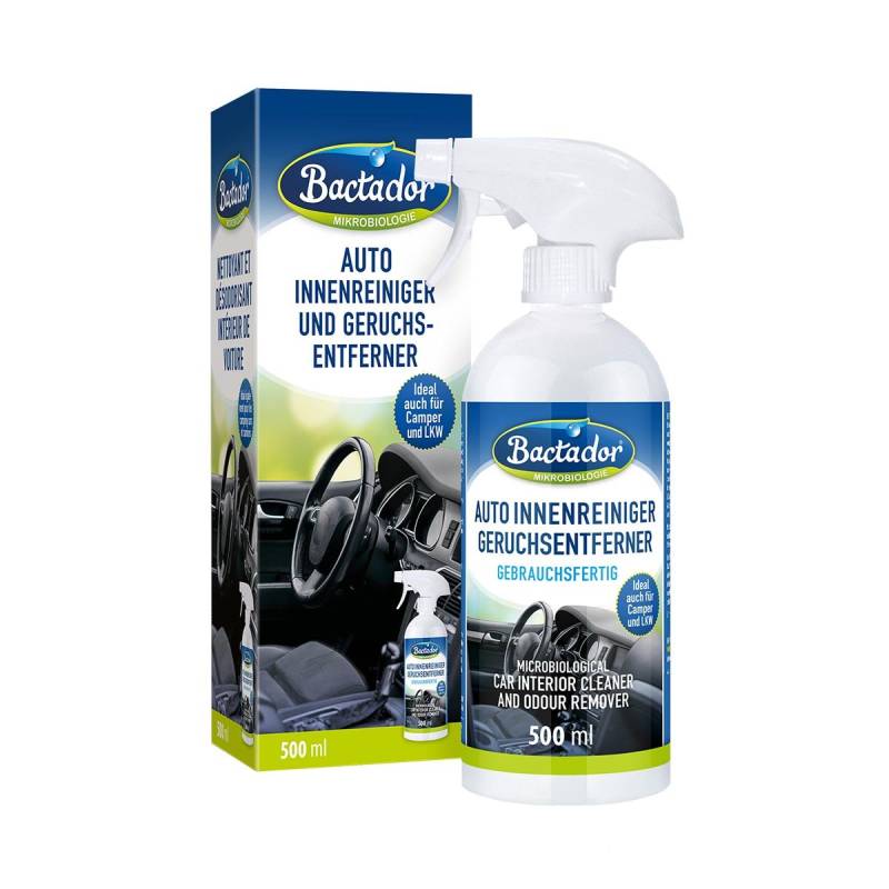 Bactador Auto Innenreiniger & Geruchsentferner Spray 500ml von Bactador