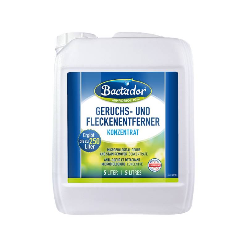 Bactador Geruchs- und Fleckenentferner Konzentrat 5 Liter von Bactador