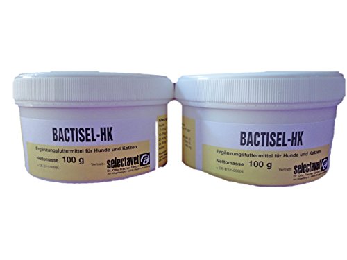 Selectavet Bactisel HK für Hunde und Katzen bei Magen- Darmstörungen 2 x 100g von Bactisel