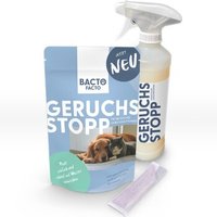 BactoFacto probiotischer Geruchsstopp Set mit Flasche und Pads von BactoFacto