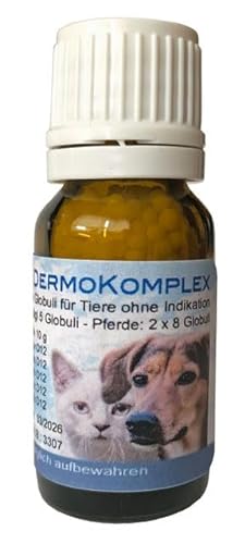 PetGlobuli Dermokomplex - für Hunde & Katzen - Homöopathie aus Traditionsapotheke von Bahnhof-Apotheke