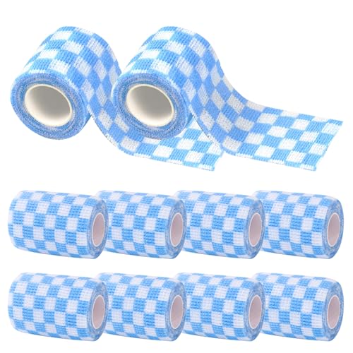 Bai42Ylou 10 Rolls Dog Paw Verband Einweg -Paws -Protektor, Anti Dirty Dog Stiefel, 157x2,8 '' Einweghund -Stiefel Katzenschuhe für Sommerschnee oder Winter Schneepflaster von Bai42Ylou