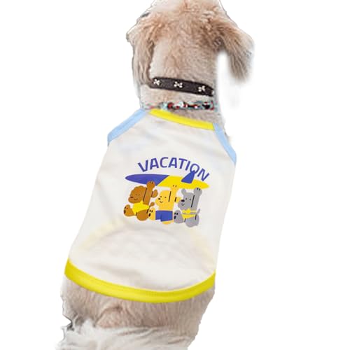 Bajbumgn Hundekleidung, kleine Welpenkleidung - Haustierkleidung für kleine Hunde - Ärmellose leichte, atmungsaktive Katzenoutfits für Camping -Gehen Geburtstags -Mode Travel Abenteuer Bajbumgn Hundekleidung, kleine Welpenkleidung - Haustierkleidung für kleine Hunde - Ärmellose leichte, atmungsaktive Katzenoutfits für Camping -Gehen Geburtstags -Mode Travel Abenteuer von Bajbumgn