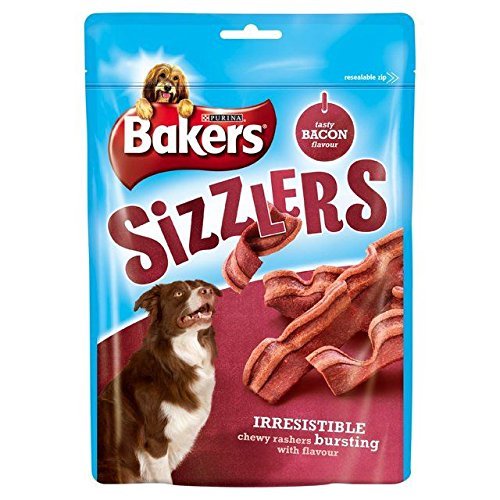 Bäcker Hund Behandelt Speck Sizzlers 120G (Packung mit 2) von Bakers