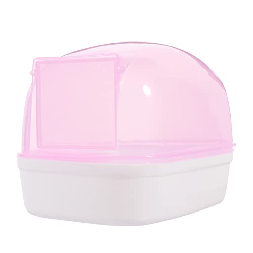 balacoo 2 Stücke Hamster Badezimmer Hamster Sand Bad Hamster Dust- Proof Tubs Haushalt Hamster Badewannen Hamster Versorgung Rosa von balacoo