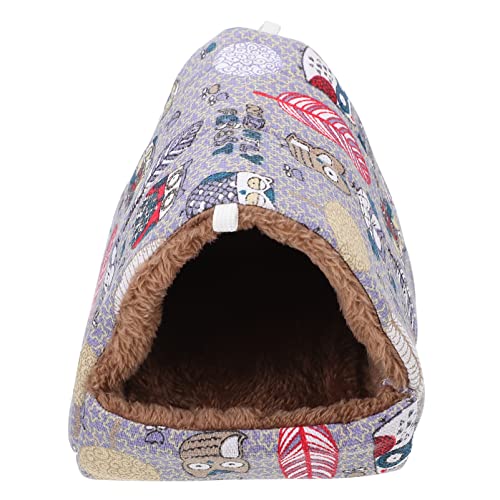 balacoo Ratte Hamster Haus Bett Winter Warme Vogel Nest Haustier Schlaf Nest Hideout Pouch Kleines Tier Schlaf Bett Für Vögel Bett Haustier Käfig Spielzeug von balacoo