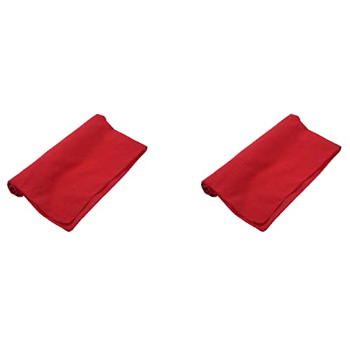 Balawin 4X Fancy Plain Bandana 100% Baumwolle Neck Wrist Wrap Halstuch Schal 12 Farbe Farbe: Rot von Balawin