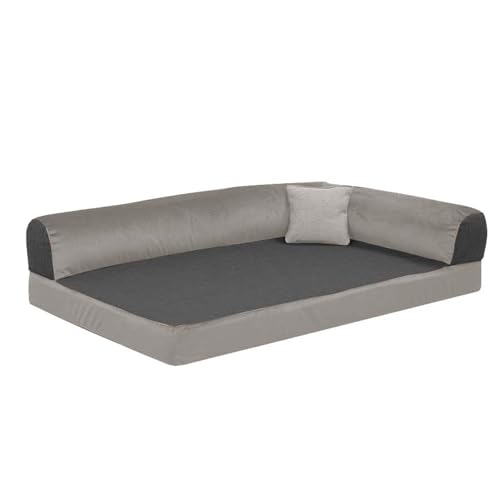 Baldiflex Hundesofa Nerone 120 x 75 cm, innovative Lösung, H 8 + 2 cm Memory von Baldiflex