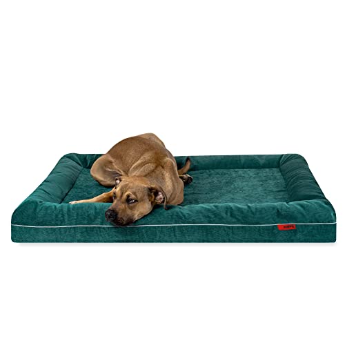 Balkis Hundebett Divan, Made in Germany, Smaragd, XL - 125x90 cm von Balkis