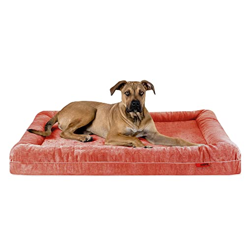 Balkis Hundebett Divan, Made in Germany, Terracotta, XL - 125x90 cm von Balkis