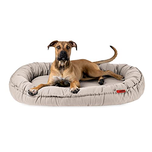 Balkis Hundebett NIDOG, Made in Germany, Sahara, XL - 125x90 cm von Balkis