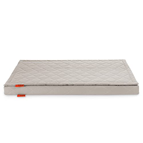 Balkis Set - Hundebett Flat + Topper, Sahara, L - 105x75 cm von Balkis