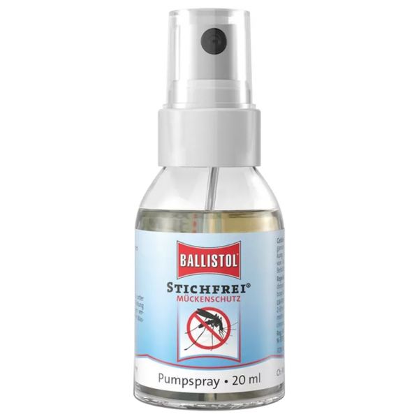 Ballistol Stichfrei 20ml Pumpspray, Mückenschutz mit Hautpflege und... von Ballistol