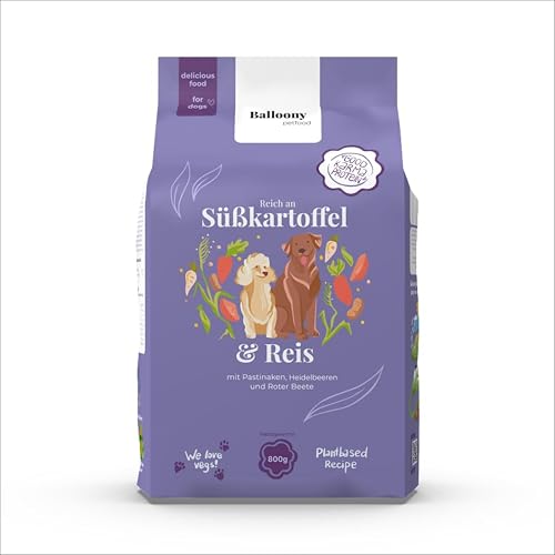 Balloony Superfood Süßkartoffel & Reis Wafer – Natürliche & gesunde Hundesnacks | Leicht verdaulich, getreidefrei & ohne künstliche Zusätze | Perfekt für Hunde Aller Rassen & Größen von Balloony