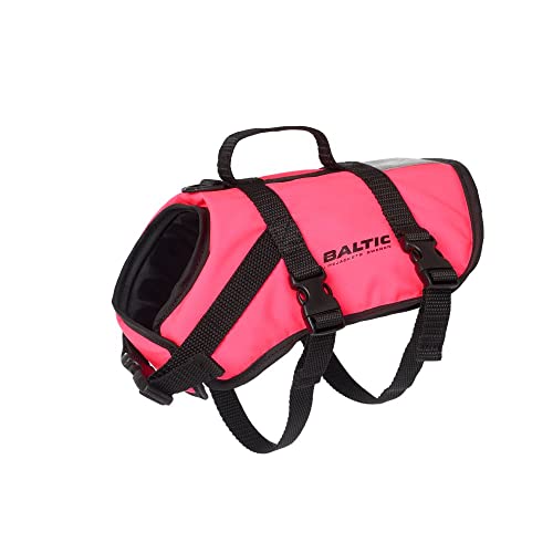 Baltic Pluto Pet Float Buoyancy Aid - Cats/Dogs Lifejacket - 0-8Kg - Pink S von Baltic