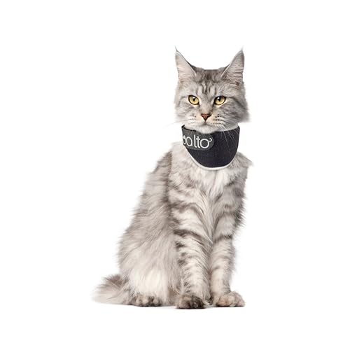 Balto Neck Eco E-Halsband Alternative – Katzen-Genesungshalsband – gepolsterter Katzenkegel – vor / nach Operationen schützt Wunden und Ausschläge – nur Körperschutz, Größe XS von Balto