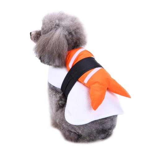 Baluue Haustier Lustige Kleidung Hund Gitarre Kostüm Hunde-Halloween-kostüme Hündchen-hoodies Hot-dog-hundekostüm Tierische Weste Katze Verkleiden Clown-shirt Pet Kochuniform Mit Kapuze von Baluue