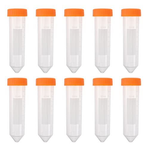 Baluue Zentrifugenröhrchen- 50Ml Wissenschaftszentrifugenröhrchen Wissenschaft Röhrchen Experiment Zentrifugenröhrchen Transparentes Zentrifugenröhrchen von Baluue