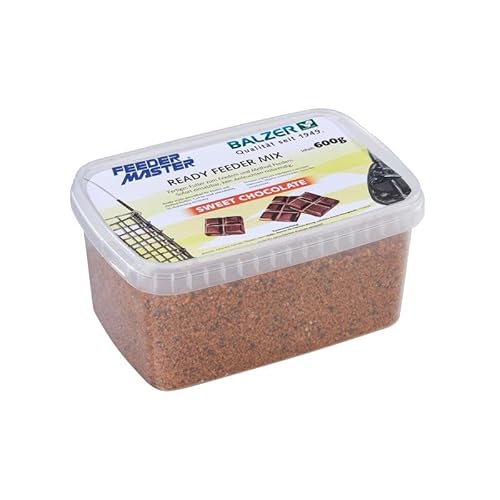 Balzer Feedermaster Method Feeder Ready Mix Futter Sorte Sweet Chocolate von Balzer