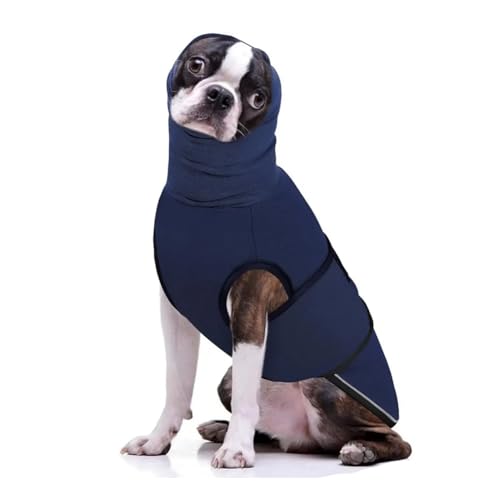 Bamberg Weste Gegen Angstzustände bei Hunden, Jacket für Große Hunde, Beruhigende Jacke mit Kapuze, Jacke Gegen Angstzustände bei Hunden, Hunde-Hoodies Gegen Lärm M von Bamberg