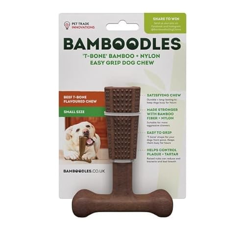 Bamboodles Kauspielzeug für kleine Rinderhunde von Bamboodles