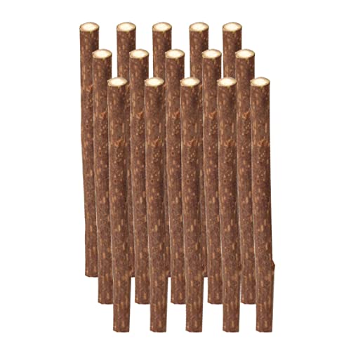 Banziaju Catnip Sticks Natural Silvervine Matatabi Kaustangen Molar Spielzeug für Katzenzähne putzen von Banziaju