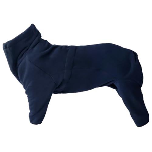 Banziaju Hund Wintermantel, winddes Hund warme Jacke mit Kragen, weicher Fleece -Hundepyjamas für kleine mittelgroße Hund, S, Hunde Wintermantel, Hundjacken für mittelgroße Hunde von Banziaju