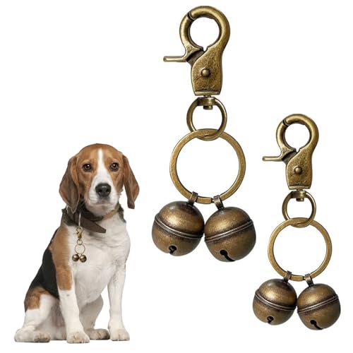 Katze Bell, Hund Bell 2pcs Messing 4.13 Katzenglock von Banziaju